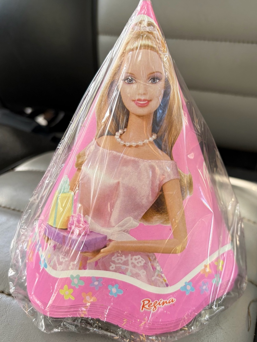 Barbie Pink Cone Party Hats - Regina Design 3 pks for $15